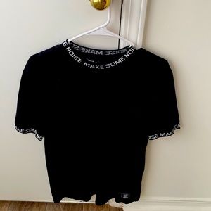 Men’s black “make some noise” T shirt